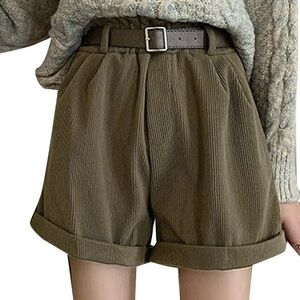 🩷5/$25🩷SHEIN Olive High-Waisted Shorts